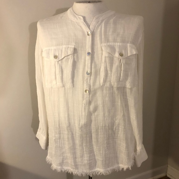 Free People linen shirt - Picture 2 of 5
